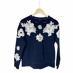 Victoria Beckham | Floral Appliqué Top